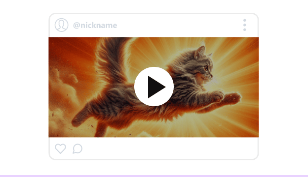 Instagram video downloader preview